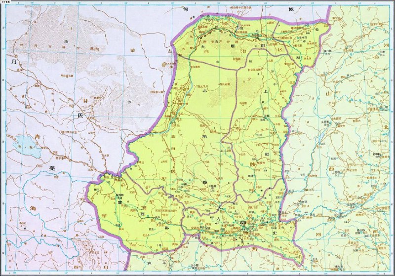 古代中国地图  先周-明清 （图片+PDF）   1.55G